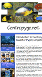 Mobile Screenshot of centropyge.net